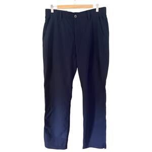 NWT Under‎ Armour Men's Golf Pants Loose Fit Navy Size 34/32